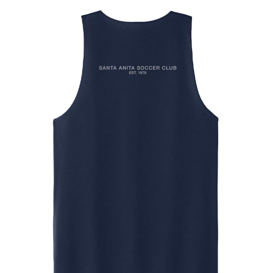True Navy/White - BACK